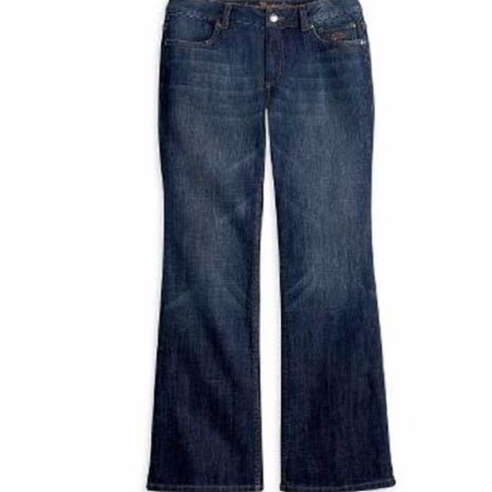 Harley Davidson Boot Cut Jeans Size 4 Long
